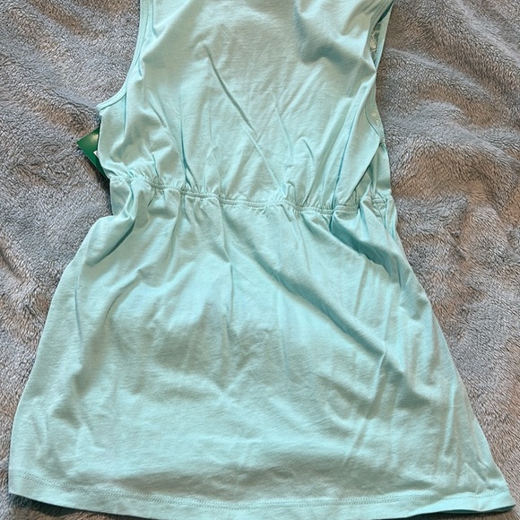 Light Green Sleeveless Top with Pretty Lace on Top- Large-NWT - Picture 8 of 10